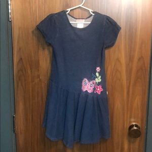 American Girl denim knit dress, size XL (7)